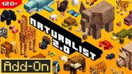 Naturalist 2.0 is definitely one of the best items in the Minecraft Marketplace New Year's Sale 2024 (Image via Mojang Studios)